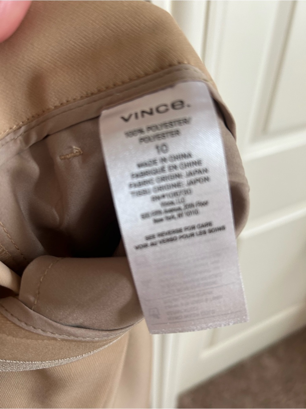 Vince wide Leg Trouser Pants(size 10) - Picture 7 of 9
